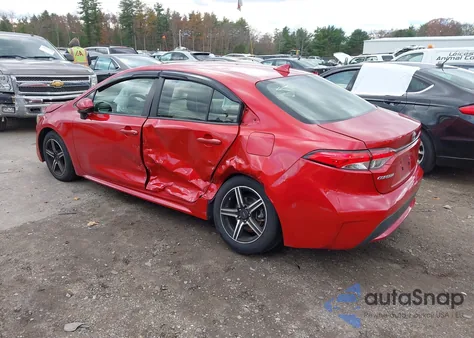 2020 Toyota Corolla Le z USA, uszkodzony, nr VIN JTDEPRAE1LJ066717